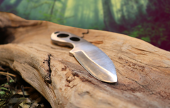 Pocket Talon, EDC Skeletal Fixed Blade Knife, 1095 High Carbon Steel, Handmade